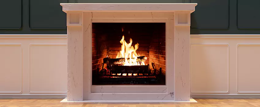 Decorative Electric Fireplace Installation in Belmont, Massachusetts