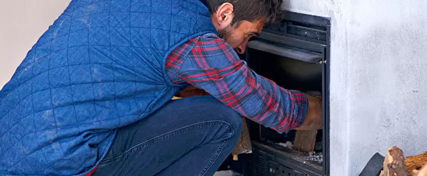 Gas Fireplace Inspection in Belmont, Massachusetts