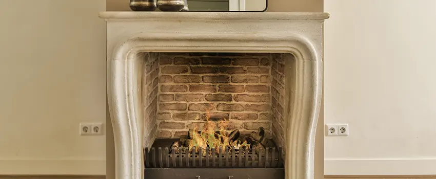 Vintage-style Fireplace Redesign in Belmont, Massachusetts
