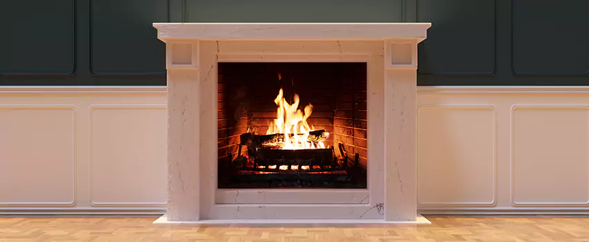 Open Flame Wood-Burning Fireplace Installation Services in Belmont, Massachusetts