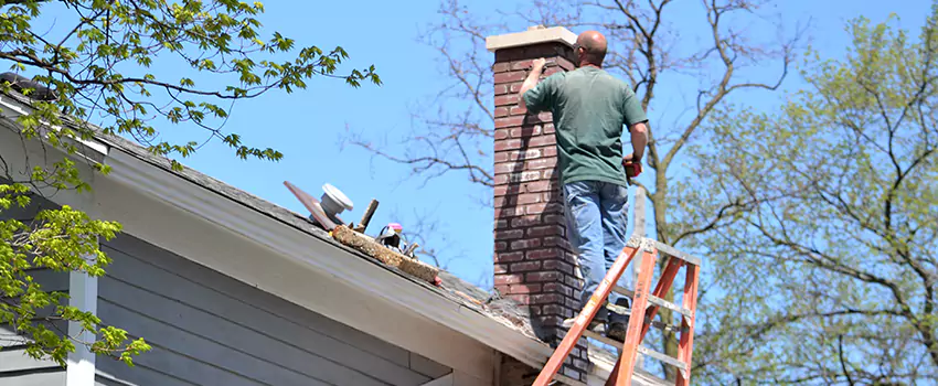 Vinyl and PVC Chimney Flashing Installation in Belmont, MA