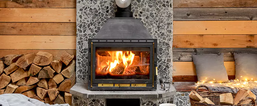 Outdoor Morso Fireplace Broken Screen Replacement in Belmont, MA