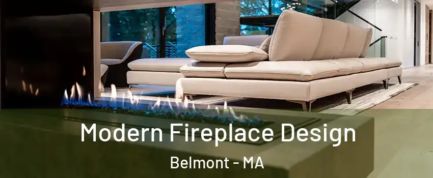  Modern Fireplace Design Belmont - MA